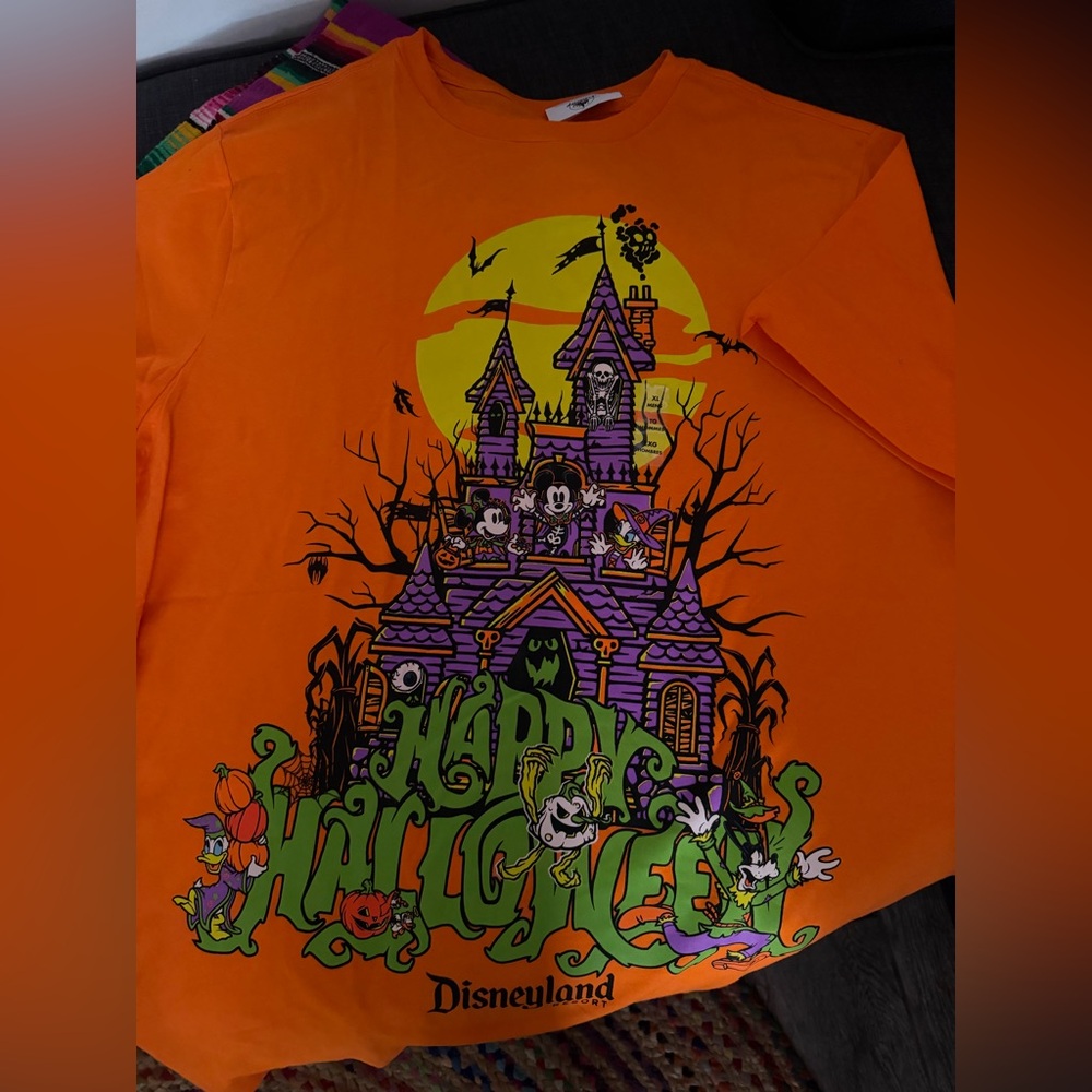 Disneyland Halloween Orange T-Shirt